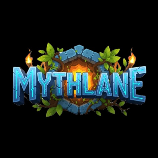Mythlane Hytale community server logo